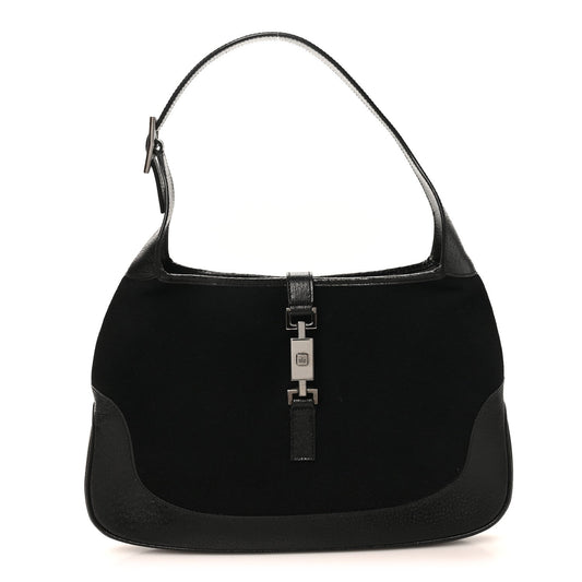 Felt Jackie O Hobo Black