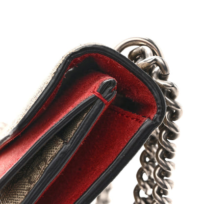 GG Supreme Monogram Mini Dionysus Shoulder Bag Red