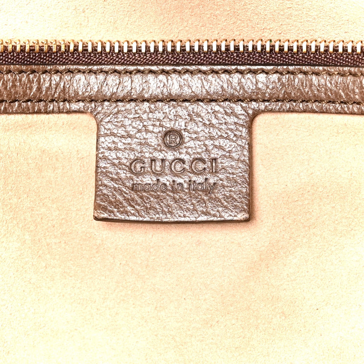 GG Supreme Monogram Medium Ophidia Shopping Tote Brown