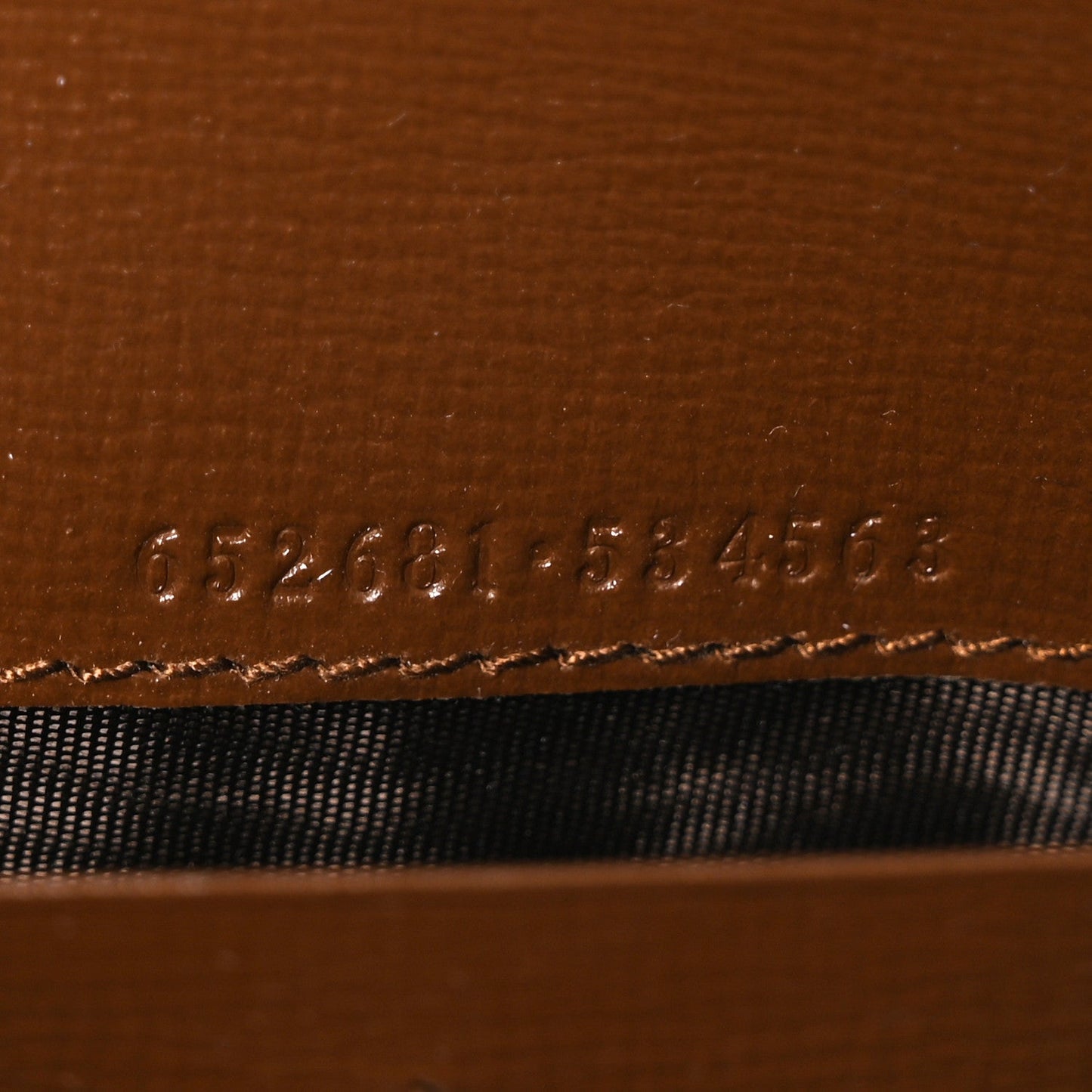 GG Supreme Monogram Azalea Calfskin Web Jackie 1961 Chain Wallet Beige Ebony Brown Sugar