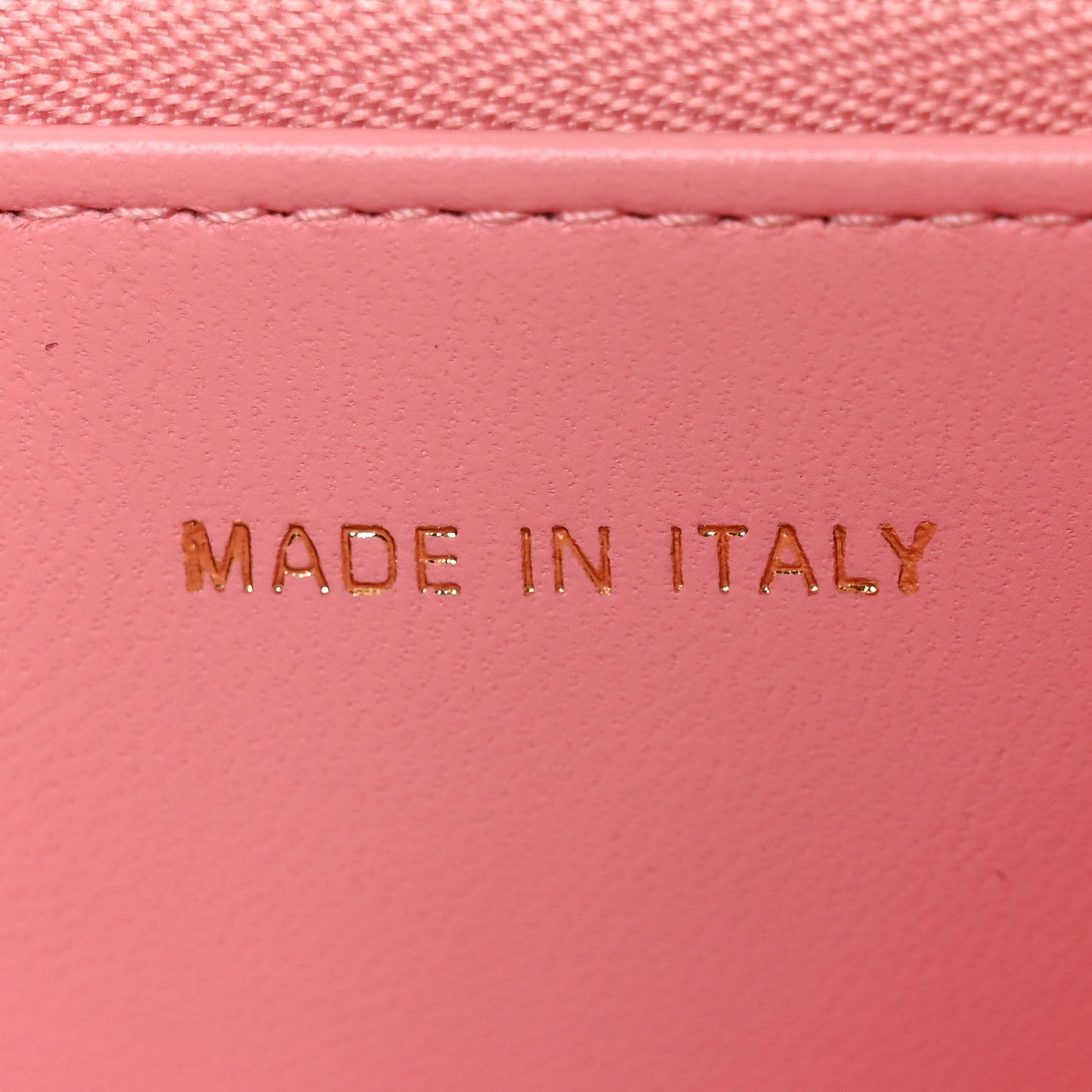 Lambskin Macrocannage Mini Miss Caro Bag Pink