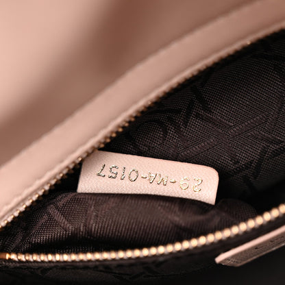 Lambskin Cannage Small Lucky Badges My Lady Dior Light Pink