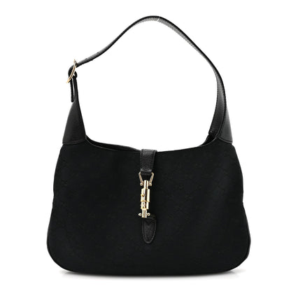 Monogram Small Jackie O Hobo Black