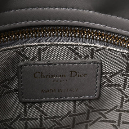 Lambskin Cannage Small My ABCDior Lady Dior Grey
