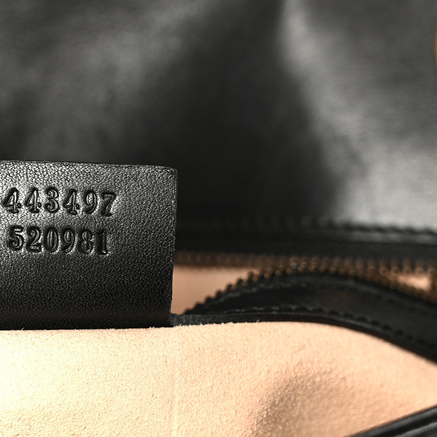 Calfskin Matelasse Small GG Marmont Shoulder Bag Black