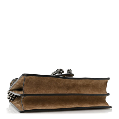 GG Supreme Monogram Small Dionysus Shoulder Bag Taupe