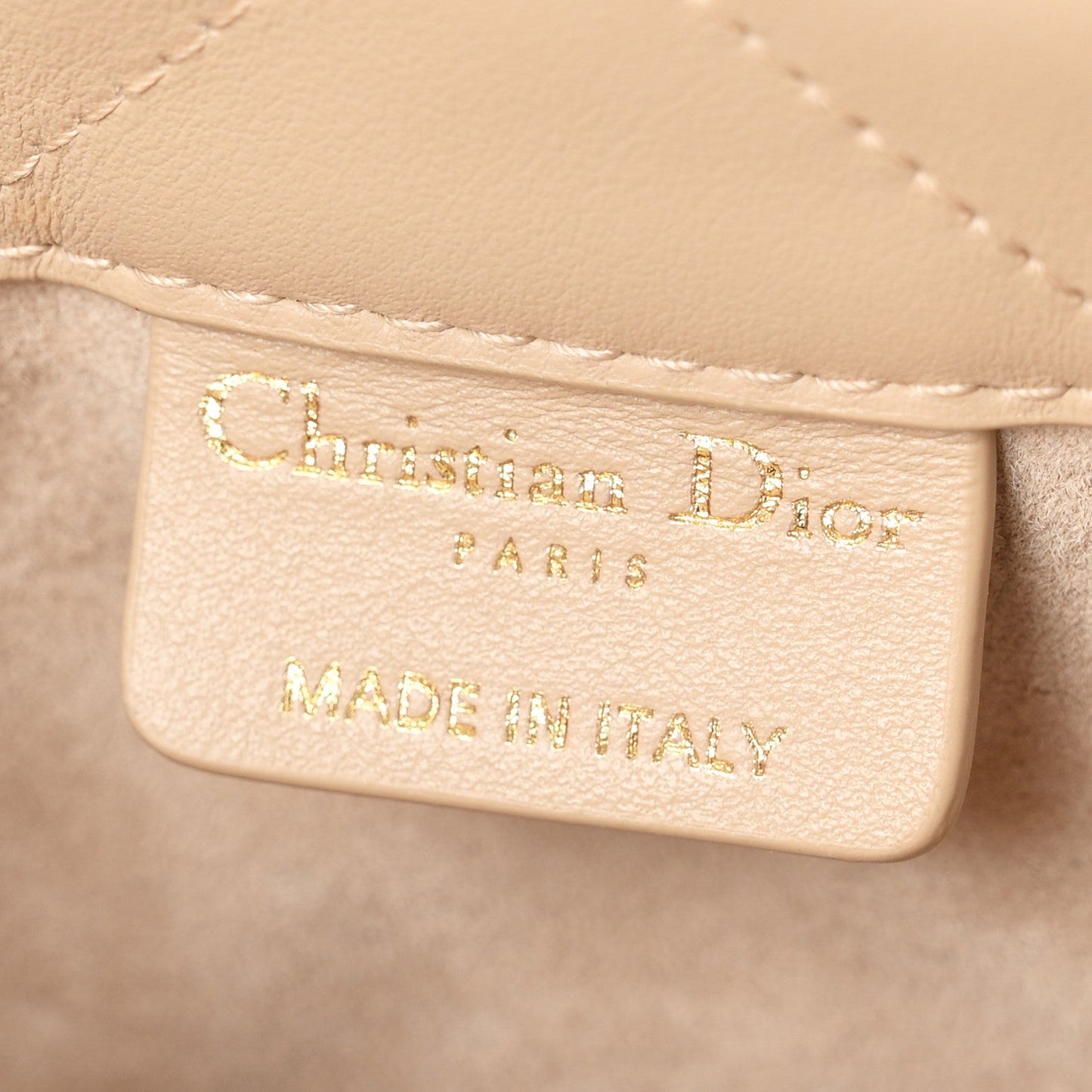 Calfskin Macrocannage Mini Book Tote Powder Beige