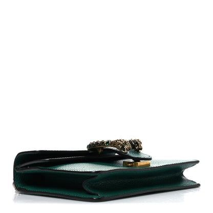 Calfskin Mini Dionysus Shoulder Bag Emerald