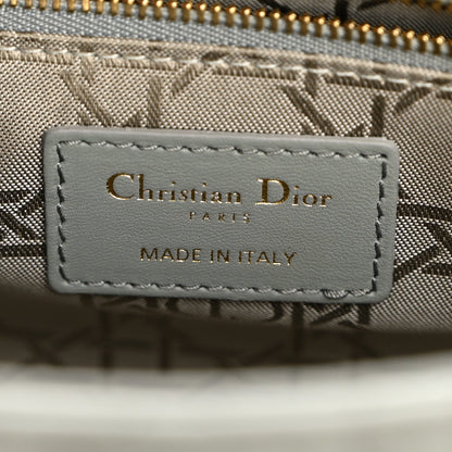 Lambskin Cannage Small My ABCDior Lady Dior Grey