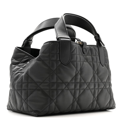 Calfskin Macrocannage Small Toujours  Black