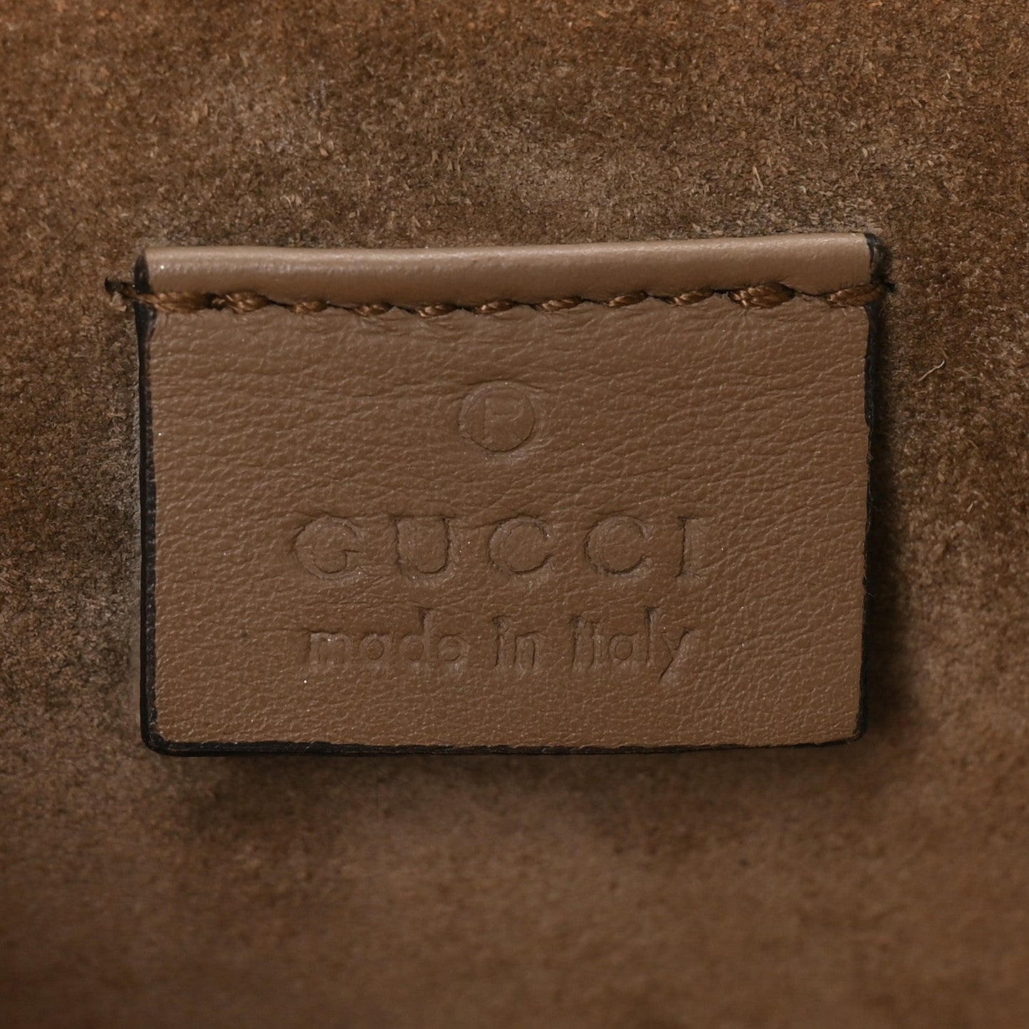 GG Supreme Monogram Small Dionysus Shoulder Bag Taupe