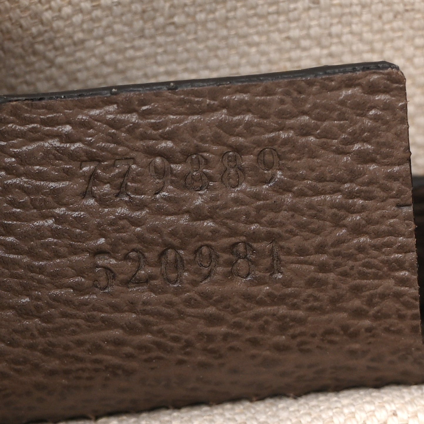 GG Supreme Monogram Web Medium Ophidia Messenger Bag Brown
