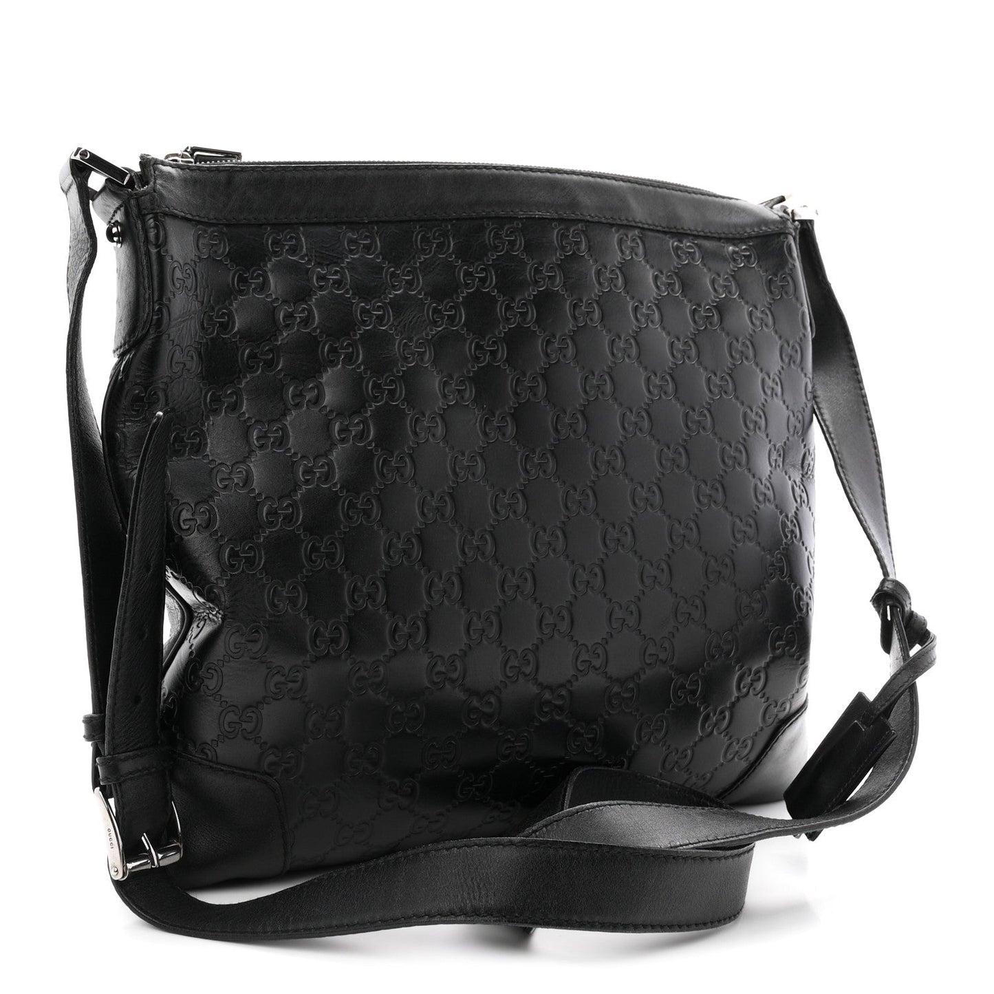 Guccissima GG Messenger Bag Black