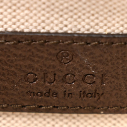 GG Supreme Monogram Textured Dollar Calfskin Blondie Belt Bag Beige Ebony New Acero