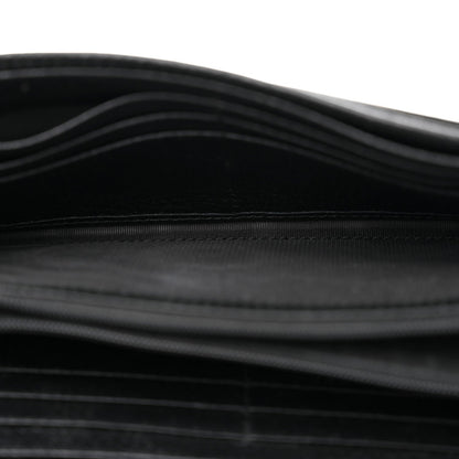 Dollar Calfskin Petite GG Marmont Wallet Chain Bag Black