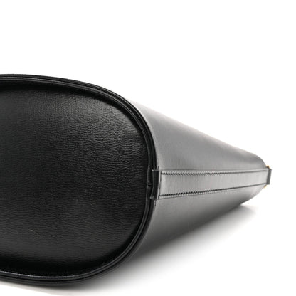 Tritone Calfskin Web Mini Ophidia Bucket Bag Black