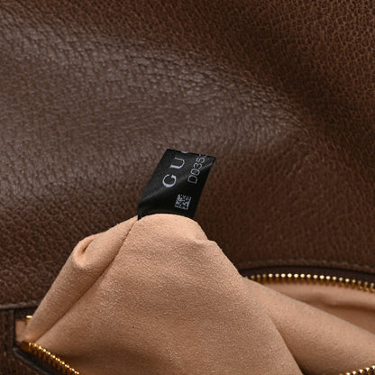 GG Supreme Monogram Web Small Ophidia Flap Messenger Bag Brown