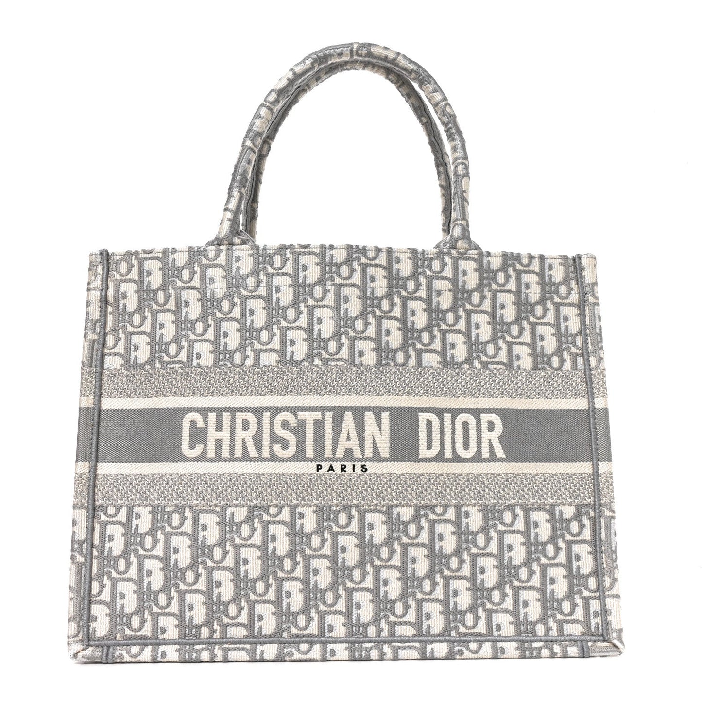 Oblique Medium Book Tote Grey