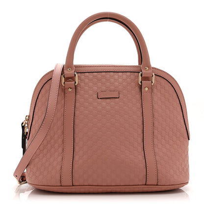 Microguccissima Medium Dome Bag Soft Pink