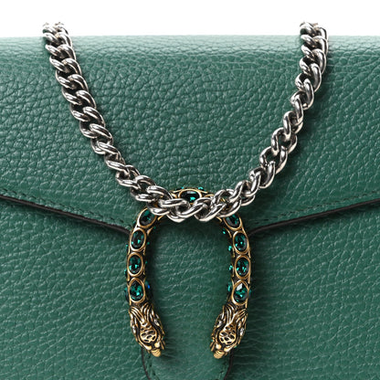 Calfskin Mini Dionysus Chain Wallet Emerald