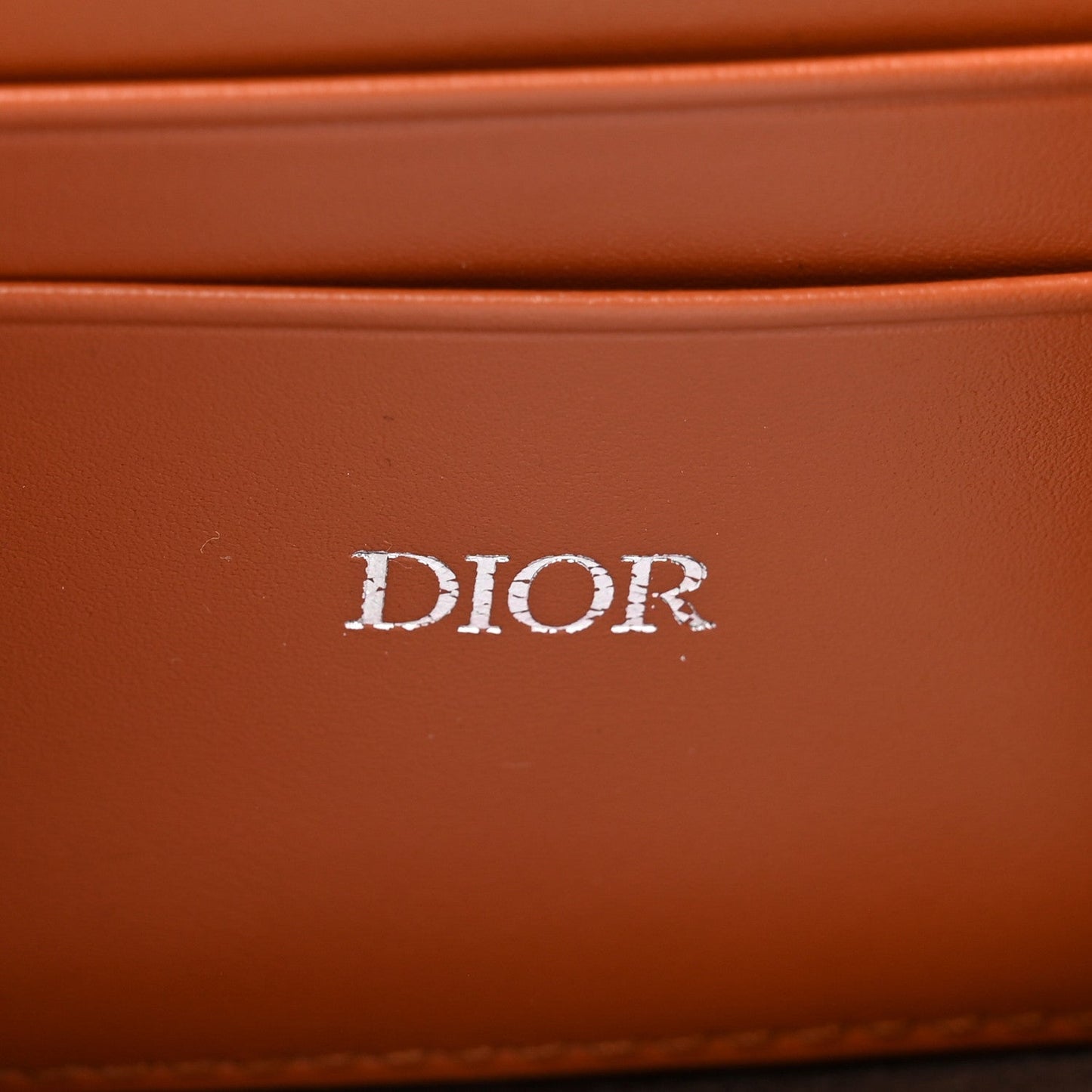 Calfskin Cosmo Laser Cut Cannage Mini Dior Charm Bag Cognac