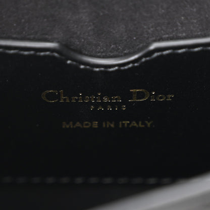 Box Calfskin Medium Bobby Flap Black