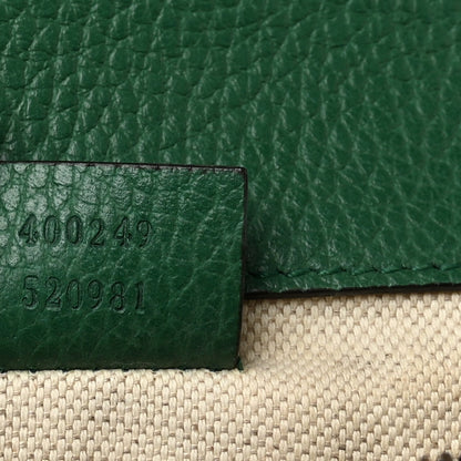 Pebbled Calfskin Small Dionysus Shoulder Bag Emerald