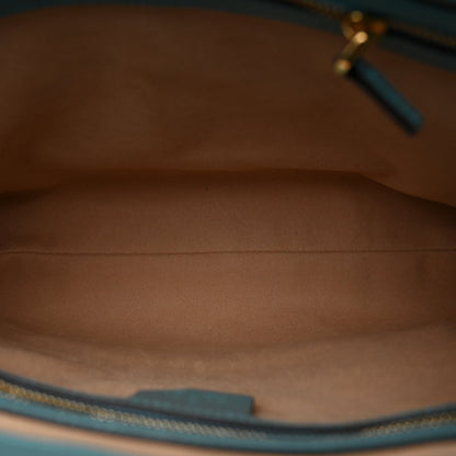 Boarded Plutone Calfskin Medium Jackie 1961 Tote Dusty Azure