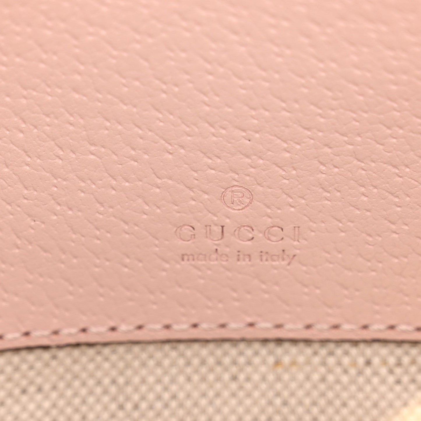 Monogram Jumbo GG Textured Dollar Calfskin Mini Ophidia Half Moon Hobo Beige Perfect Pink