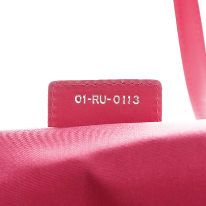 Coated Canvas Cannage Medium Panarea Tote Pink
