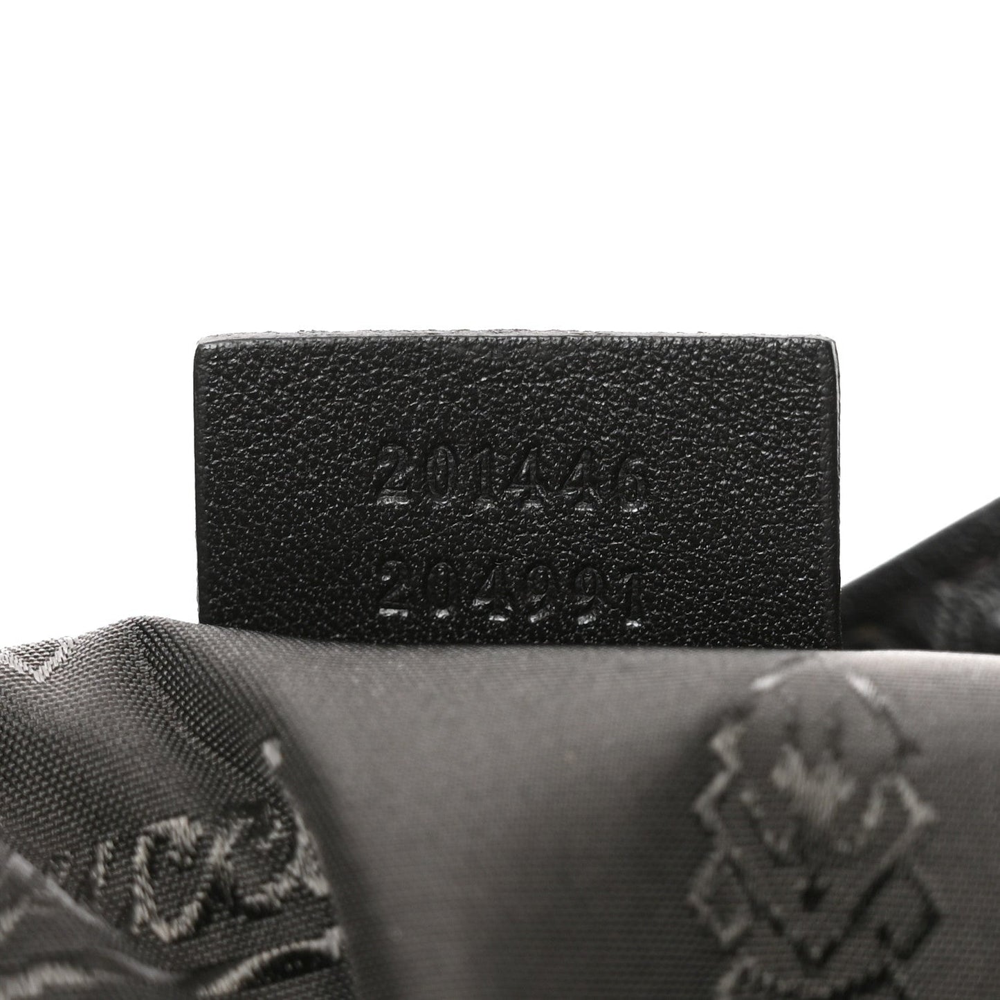 Guccissima Medium Flat Messenger Bag Black