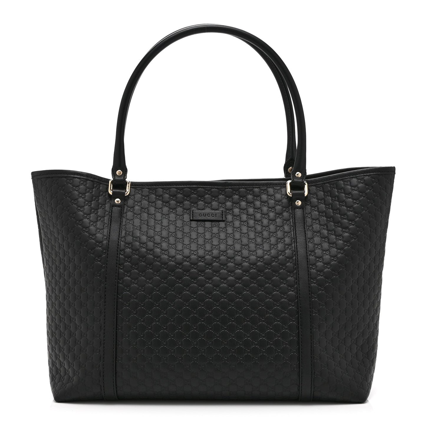 Microguccissima Medium Joy Tote Black