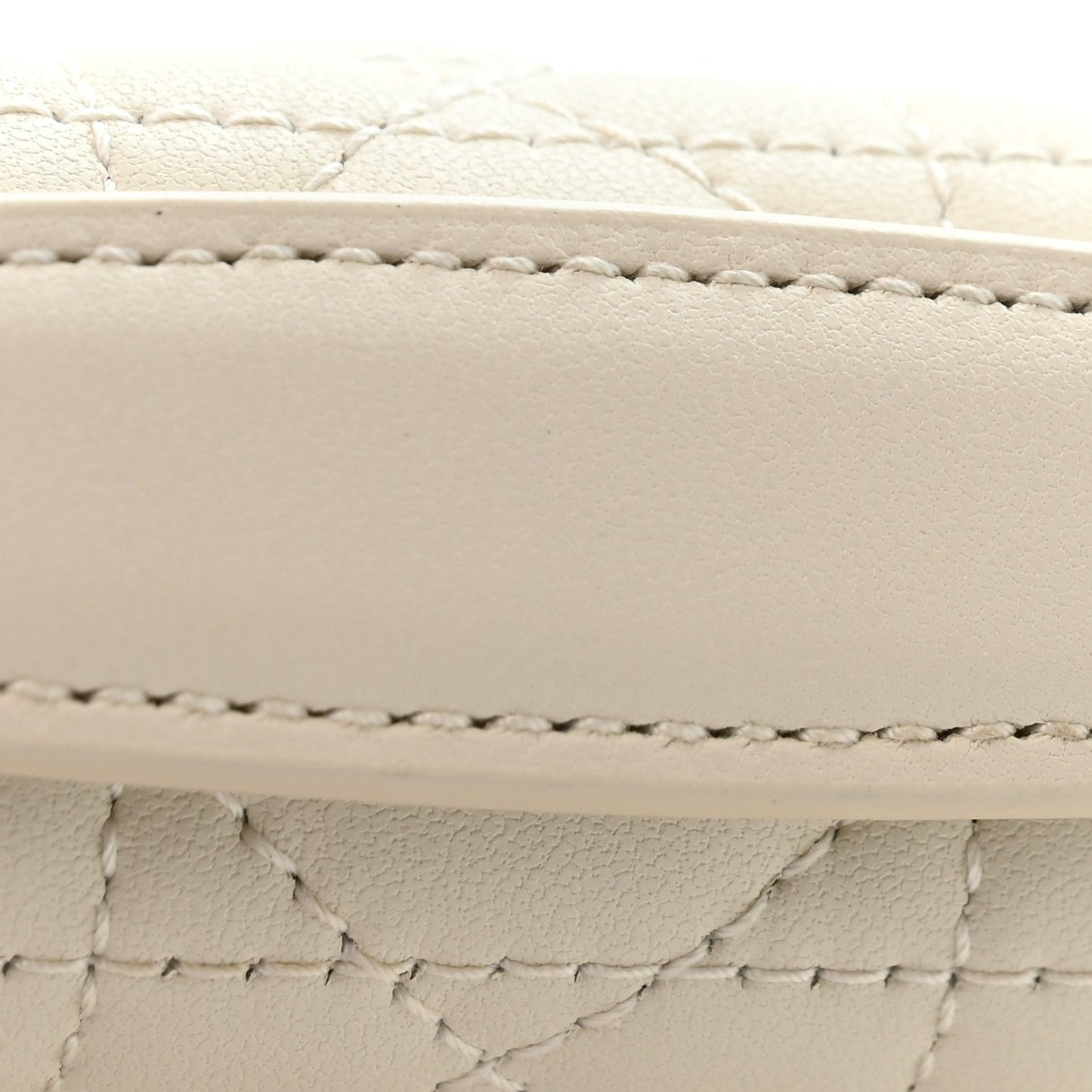 Lambskin Cannage Mini My Dior Bag Latte