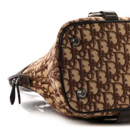 Monogram Traveler Satchel Brown