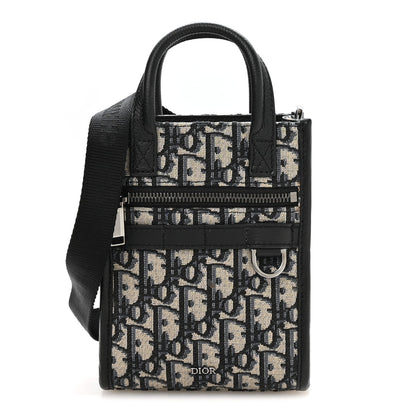 HOMME Oblique Safari Messenger Blue