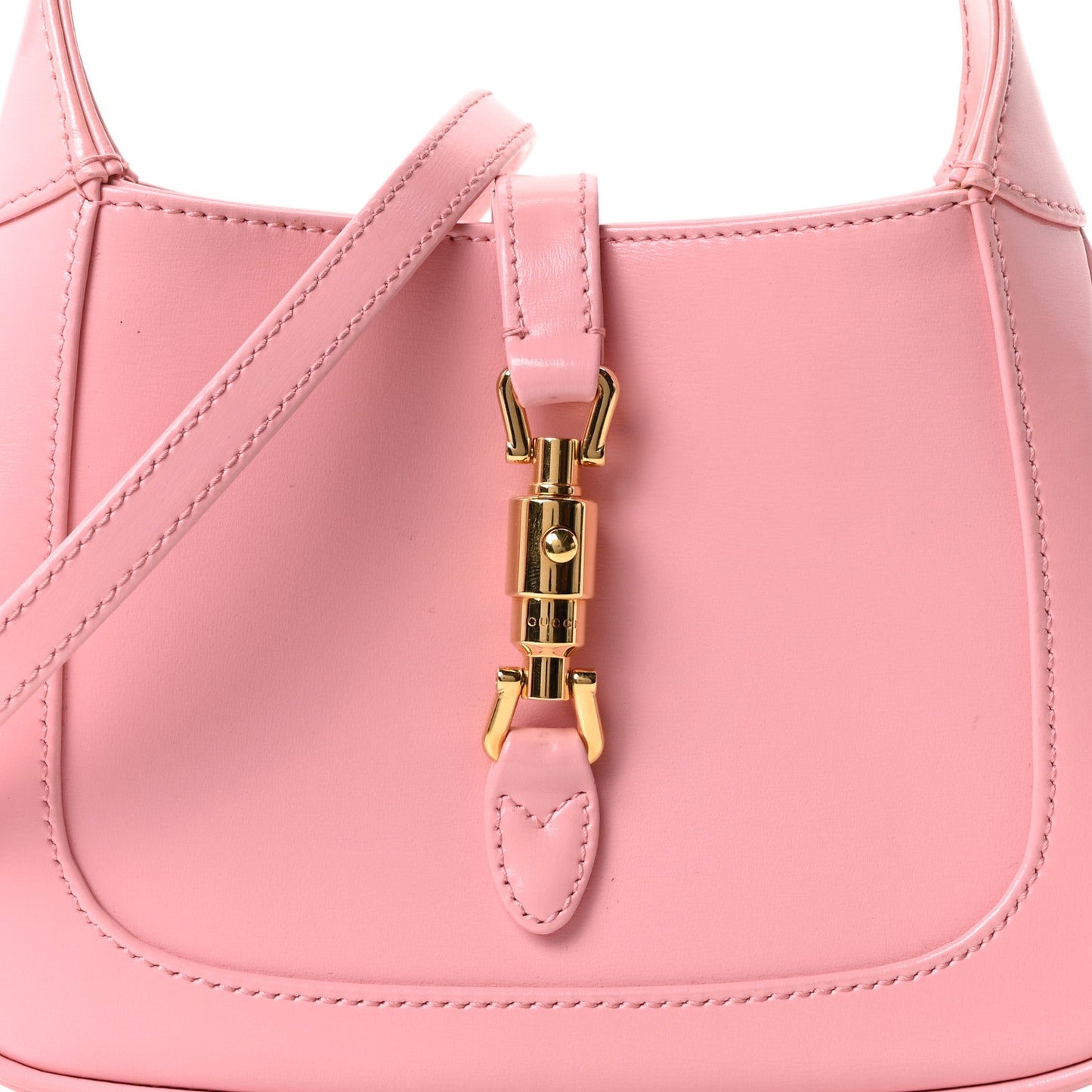 Boarded Dyana Lux Calfskin Mini Jackie 1961 Hobo Wild Rose
