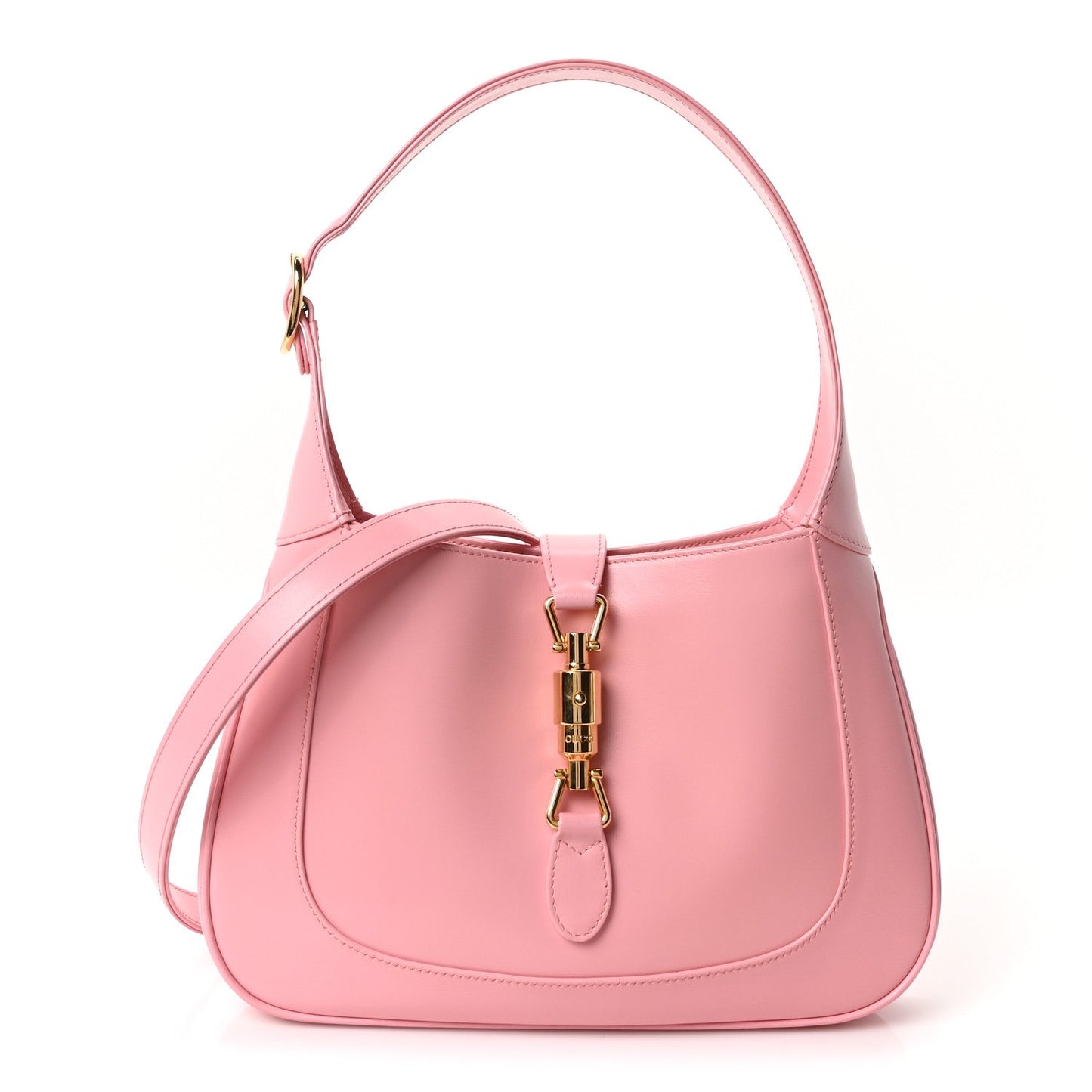 Boarded Dyana Lux Calfskin Small Jackie 1961 Hobo Wild Rose