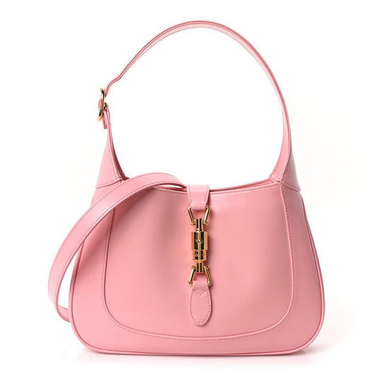 Boarded Dyana Lux Calfskin Small Jackie 1961 Hobo Wild Rose