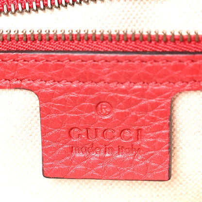 Cellarius Calfskin GG Marmont Shoulder Bag Vulcanic Red