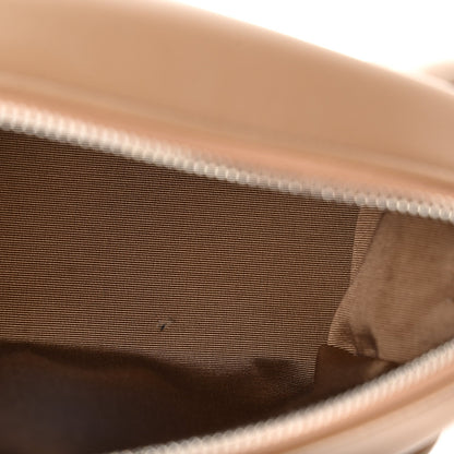 Supple Lambskin Bow Pouch Camel