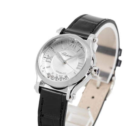 Chopard Ladies 278573-3011 Happy Sport Diamonds Watch