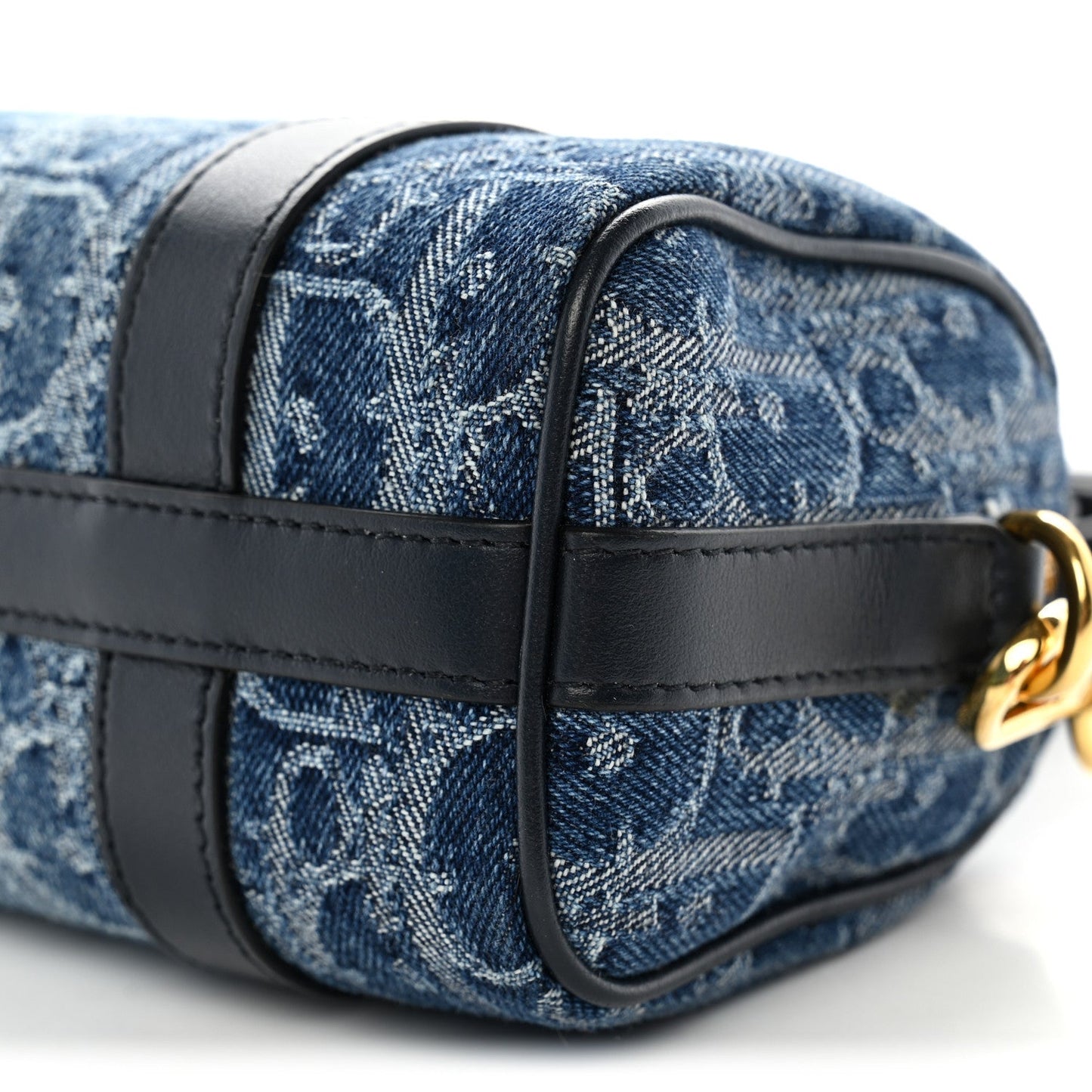 Denim Oblique Nano Groove 17 Bag Blue