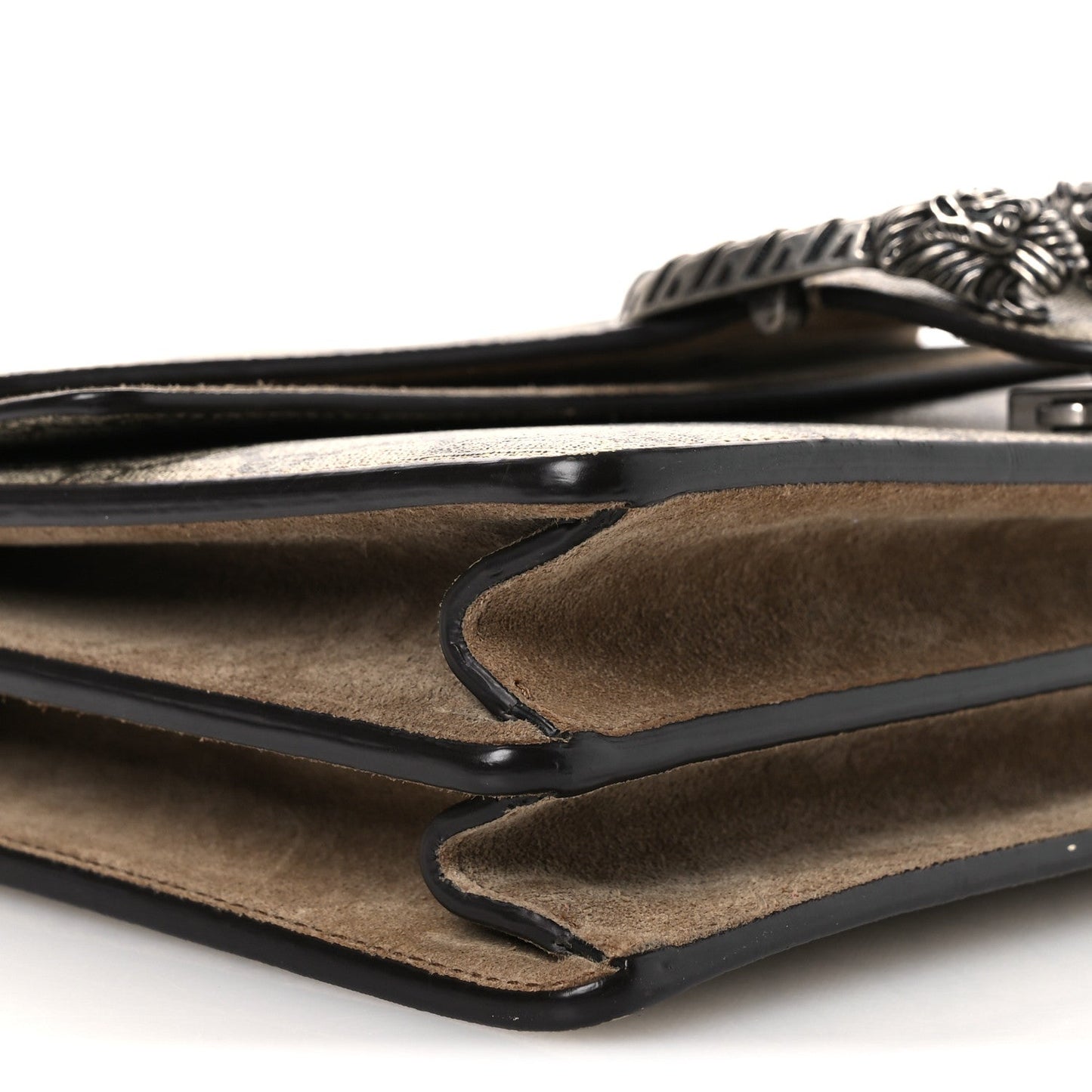 GG Supreme Monogram Small Dionysus Shoulder Bag Taupe Taupe
