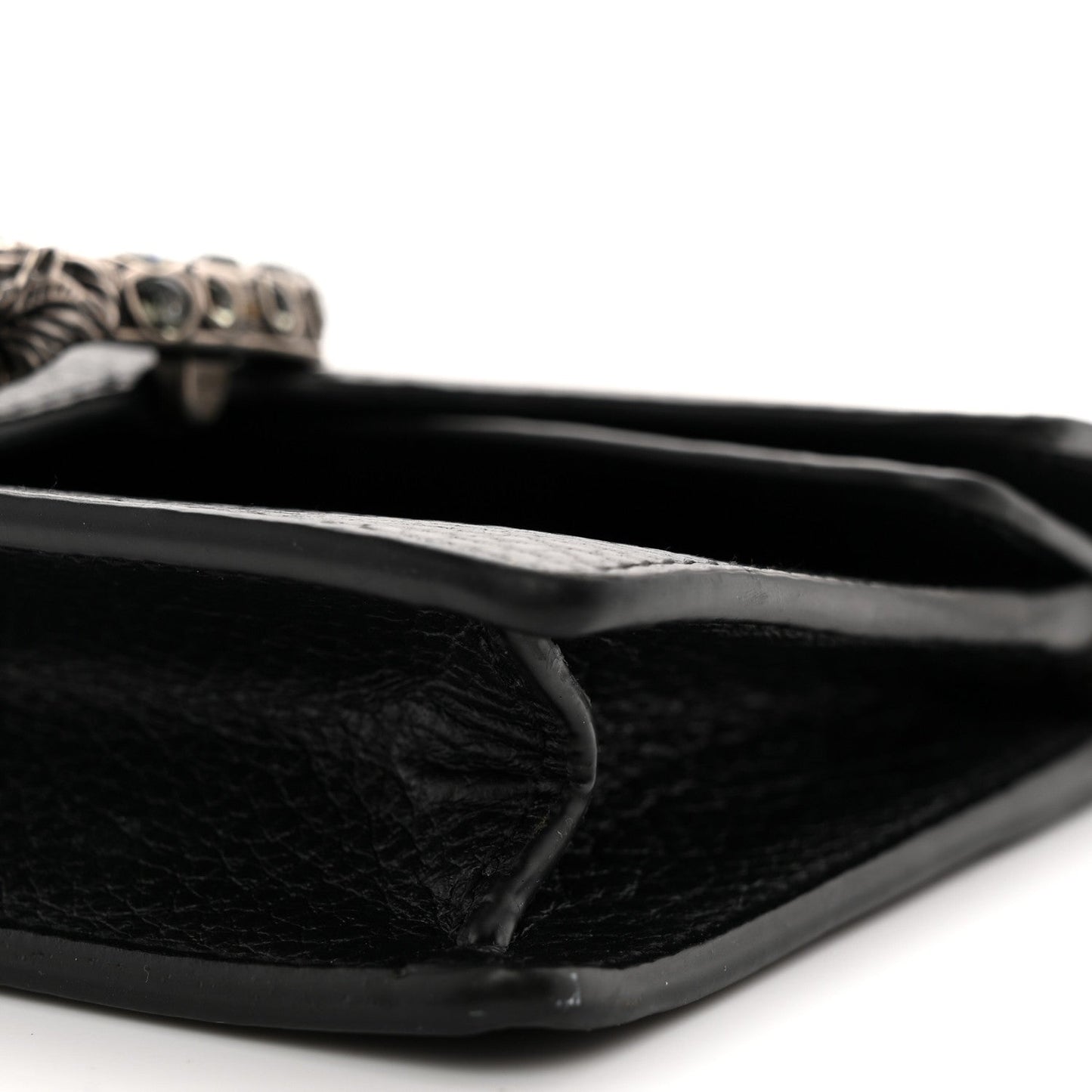 Calfskin Super Mini Dionysus Shoulder Bag Black