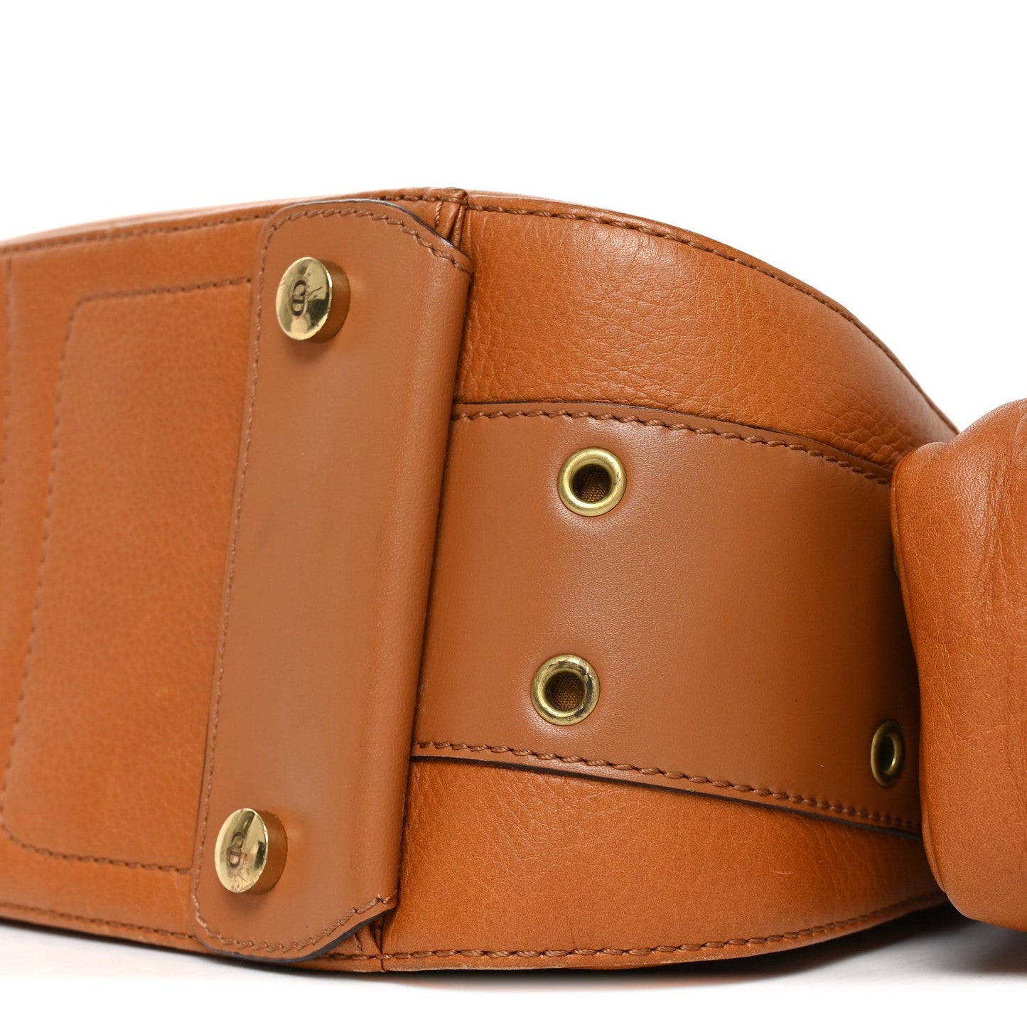 Calfskin Street Chic Columbus Ave Bag Tan