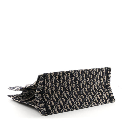 Oblique Large Book Tote Blue Multicolor