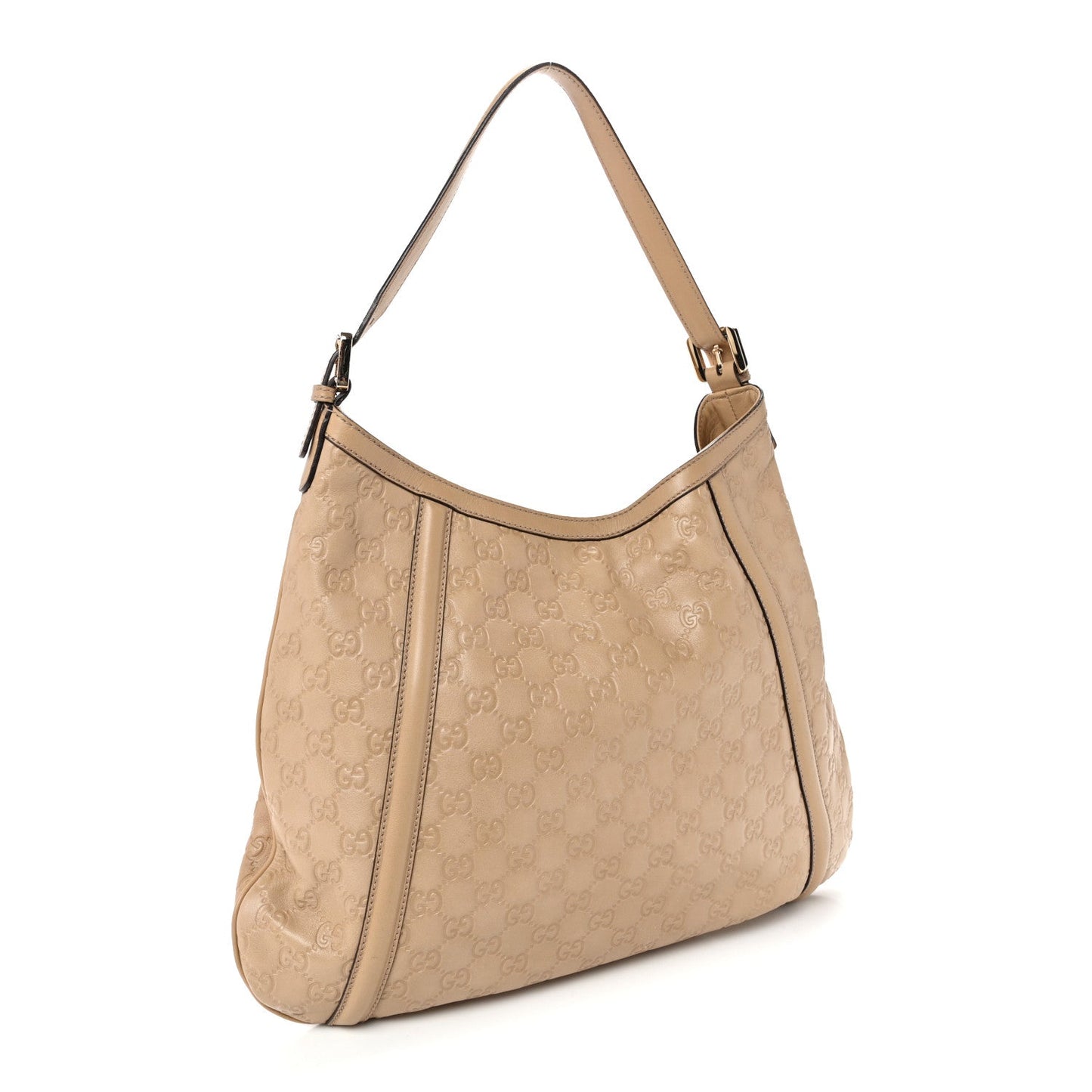 Guccissima Medium Britt Tote Beige