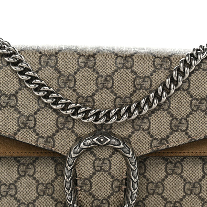 GG Supreme Monogram Small Dionysus Shoulder Bag Taupe