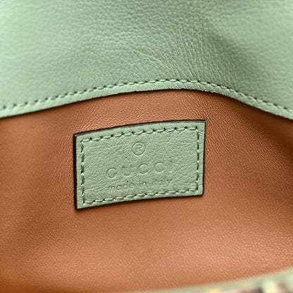Snakeskin Matelasse GG Marmont Chain Belt Bag