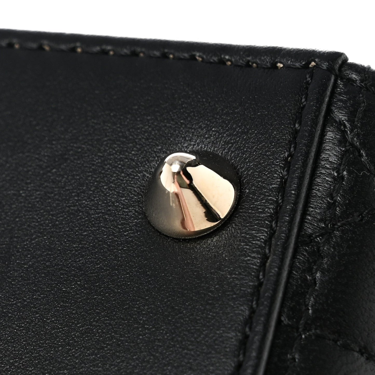 Lambskin Cannage Small Lady Dior Black
